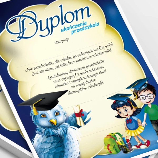 Dyplom Ukończenia Przedszkola
