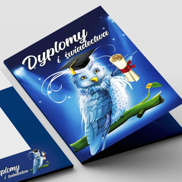 Teczka na dyplom i świadectwo
