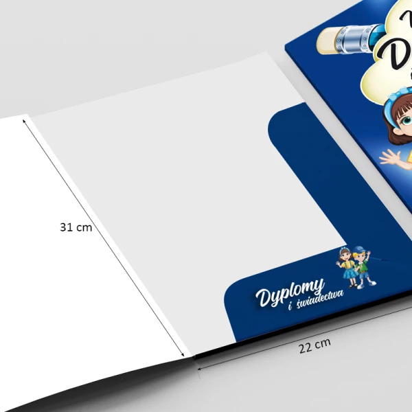 Teczka na dyplom i świadectwo