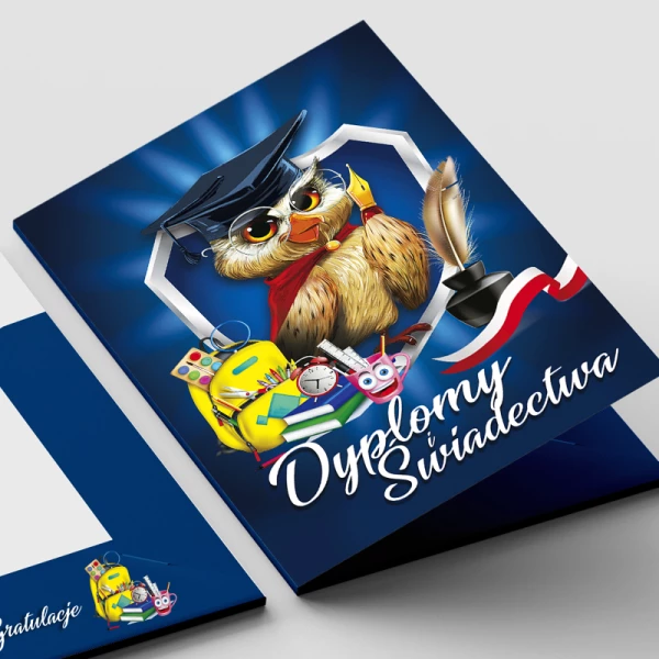 Teczka na dyplom i świadectwo