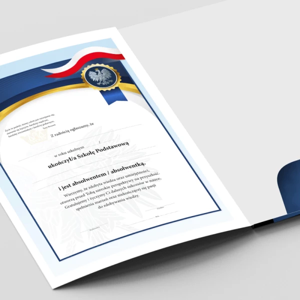 Teczka Absolwent Szkoły Podstawowej