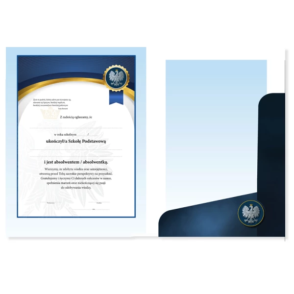 Teczka Absolwent Szkoły Podstawowej