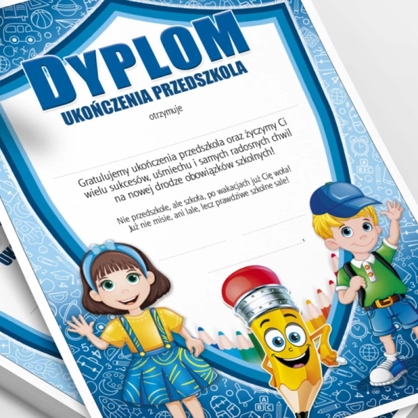 Dyplom Ukończenia Przedszkola
