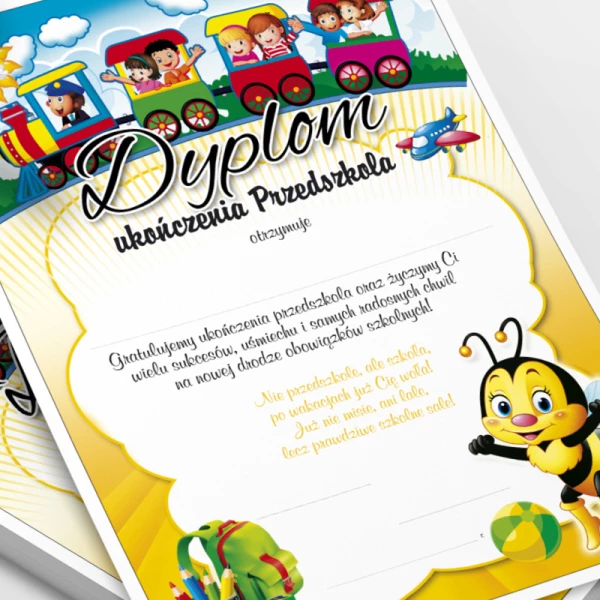 Dyplom Ukończenia Przedszkola