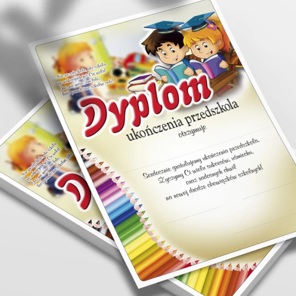 Dyplom Ukończenia Przedszkola