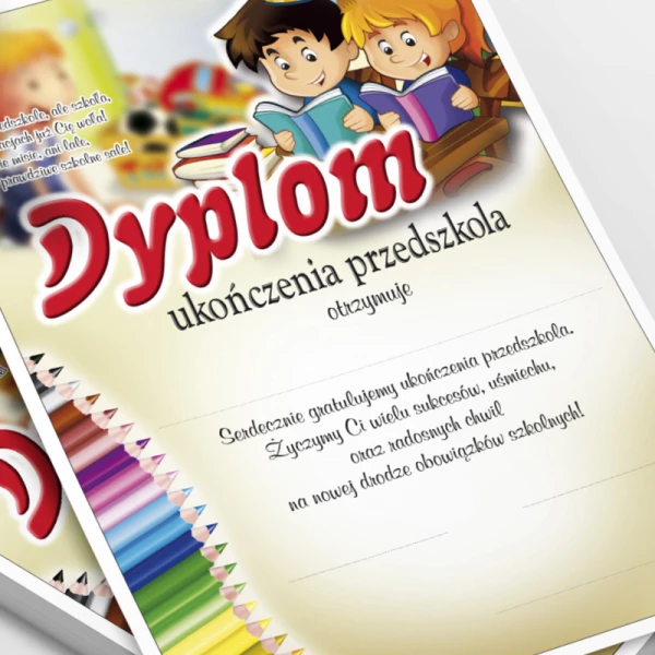 Dyplom Ukończenia Przedszkola