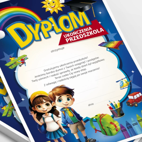 Dyplom Ukończenia Przedszkola