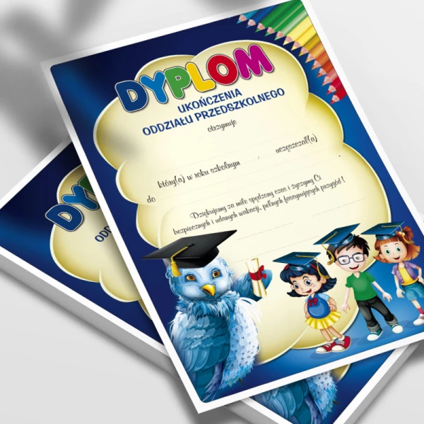 Dyplom Ukończenia Oddziału Przedszkolnego
