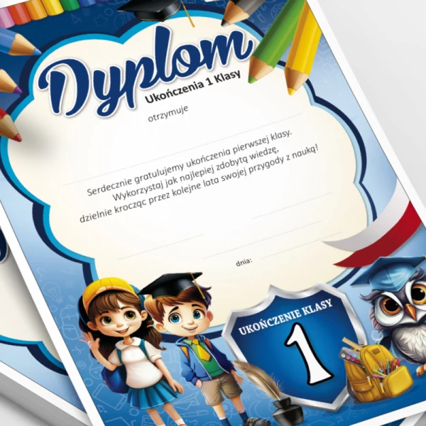 Dyplom Ukończenia 1 klasy