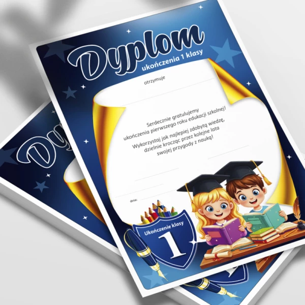Dyplom Ukończenia 1 klasy