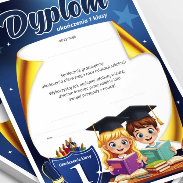 Dyplom Ukończenia 1 klasy