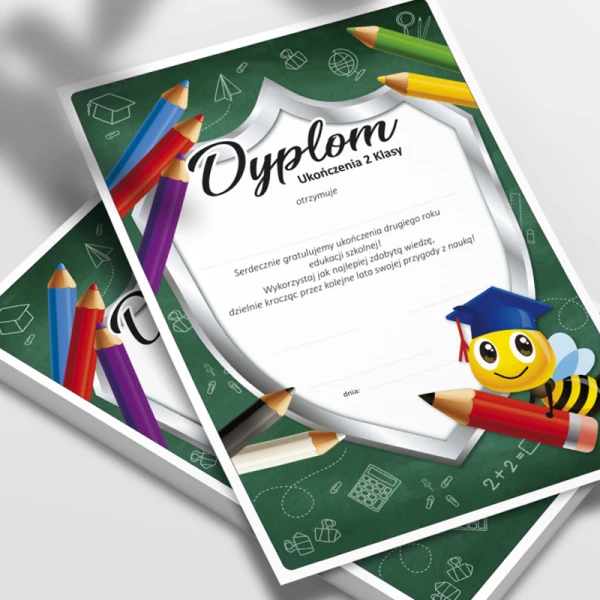 Dyplom Ukończenia 2 klasy