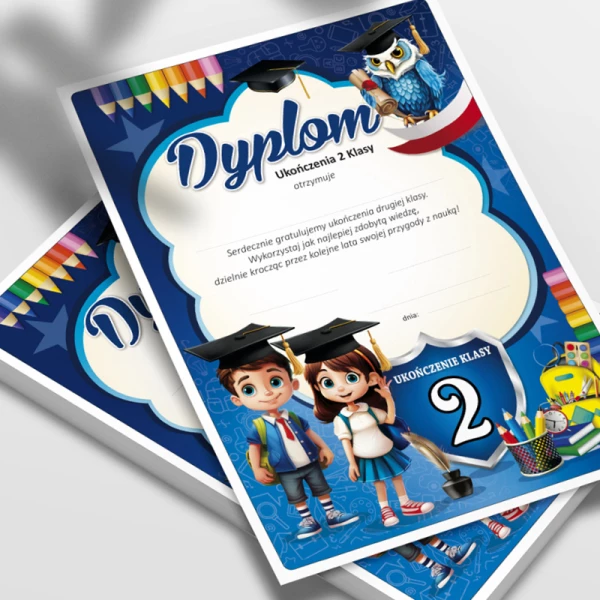 Dyplom Ukończenia 2 klasy