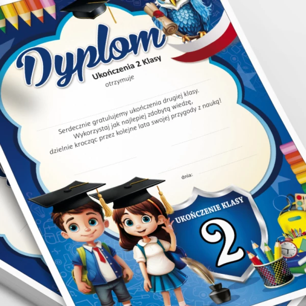 Dyplom Ukończenia 2 klasy