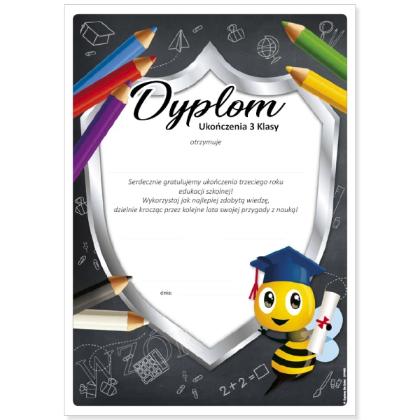 Dyplom Ukończenia 3 klasy
