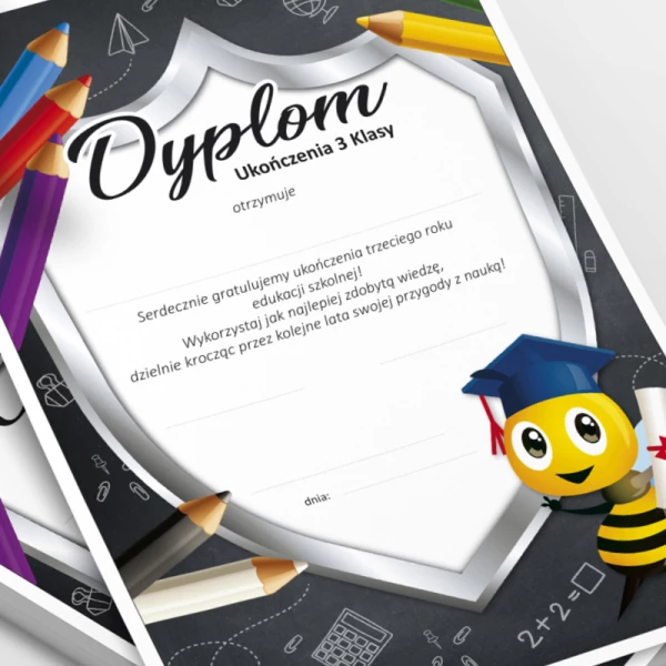 Dyplom Ukończenia 3 klasy
