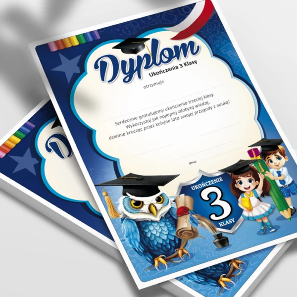 Dyplom Ukończenia 3 klasy