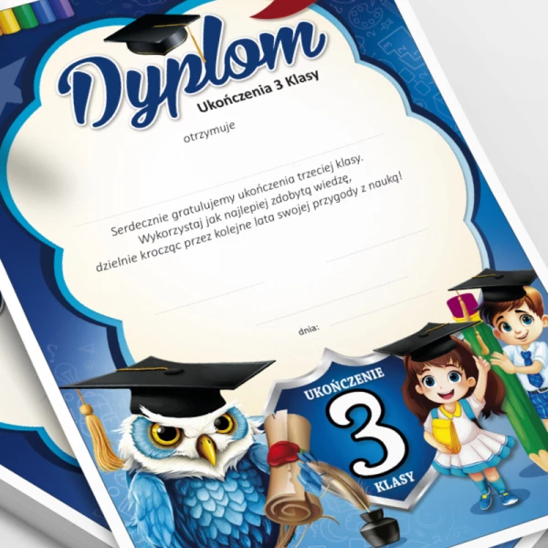 Dyplom Ukończenia 3 klasy