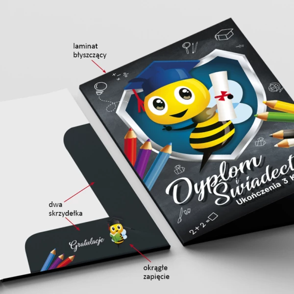 Dyplom Ukończenia 3 Klasy + Teczka