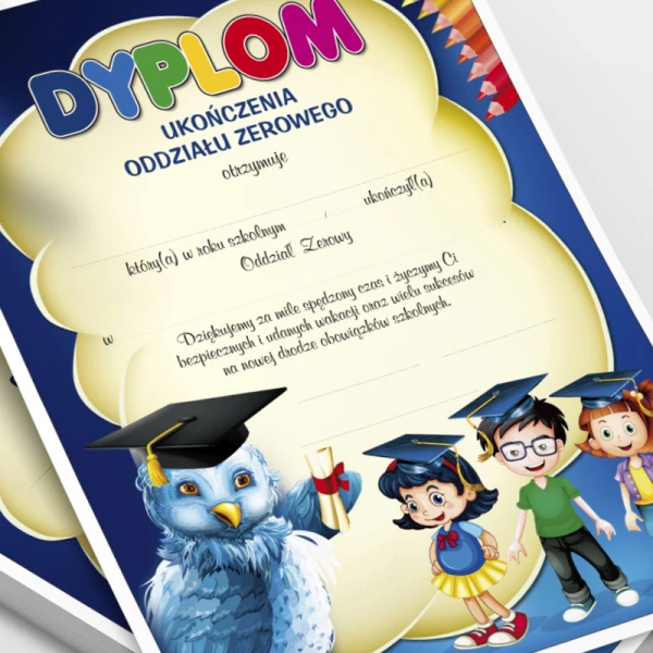 Dyplom Ukończenia Oddziału Zerowego
