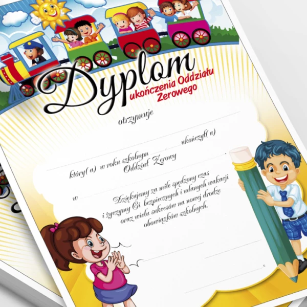 Dyplom Ukończenia Oddziału Zerowego