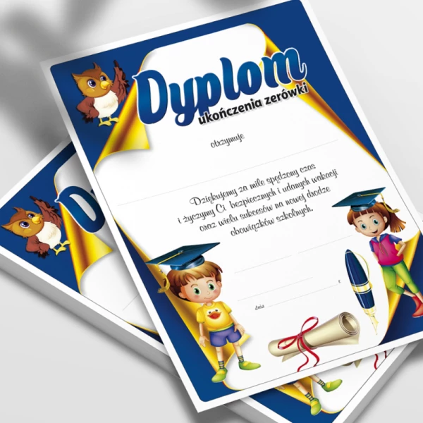 Dyplom Ukończenia Zerówki