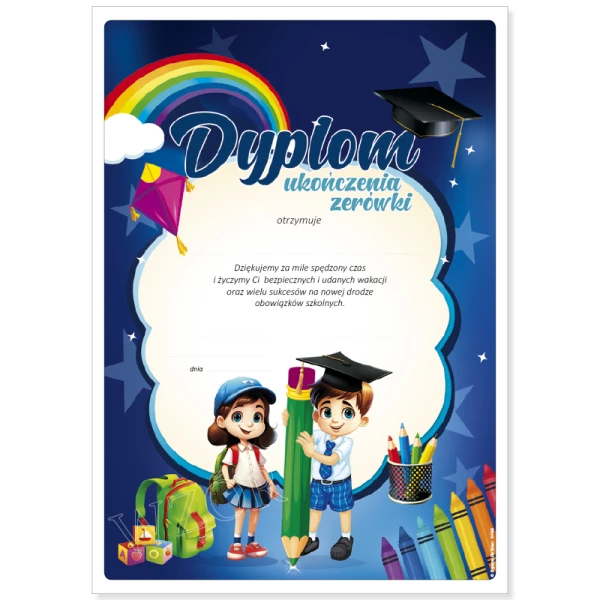 Dyplom Ukończenia Zerówki