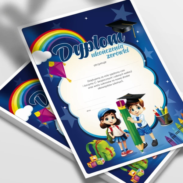 Dyplom Ukończenia Zerówki