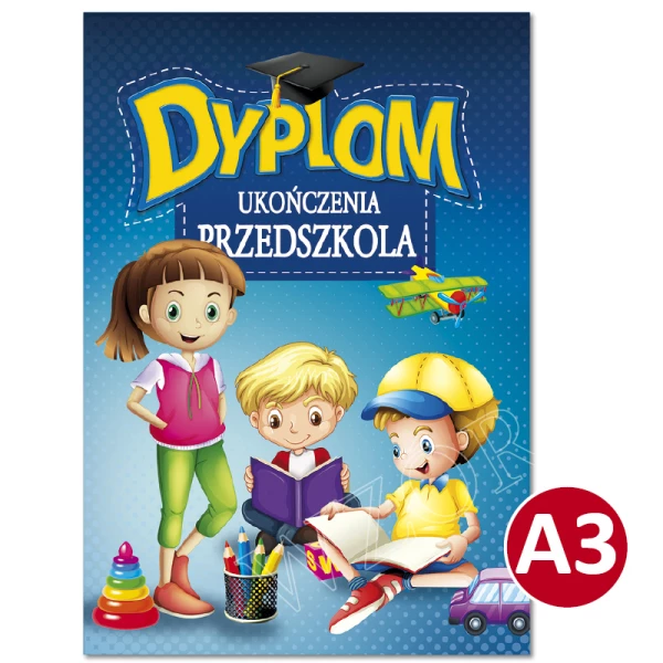 Dyplom Ukończenia Przedszkola A3