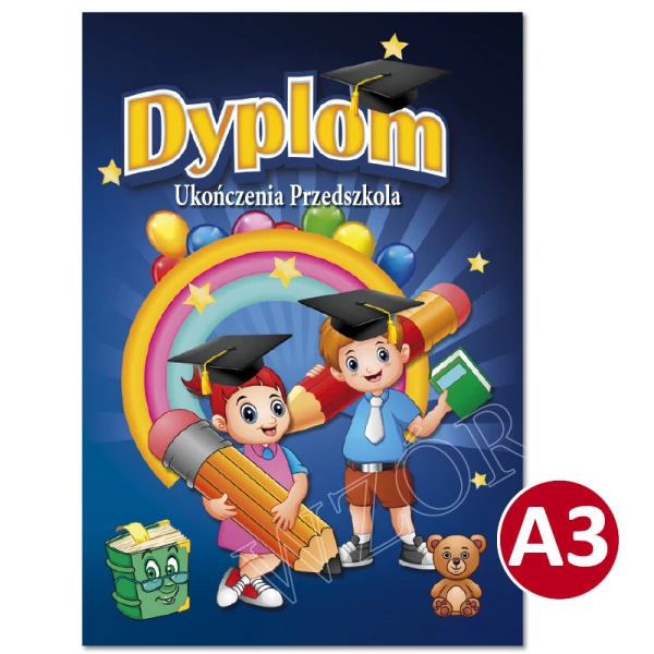 Dyplom Ukończenia Przedszkola A3