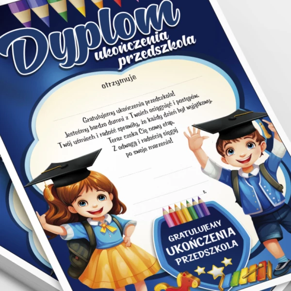 Dyplom Ukończenia Przedszkola