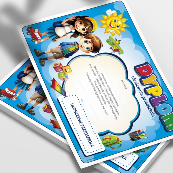 Dyplom Ukończenia Przedszkola