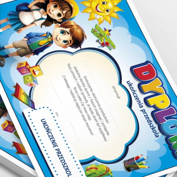 Dyplom Ukończenia Przedszkola