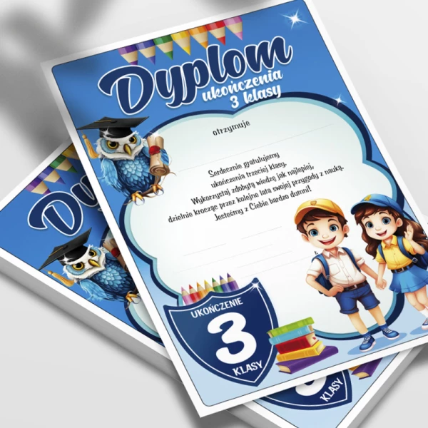 Dyplom Ukończenia 3 Klasy