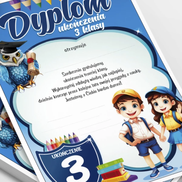 Dyplom Ukończenia 3 Klasy