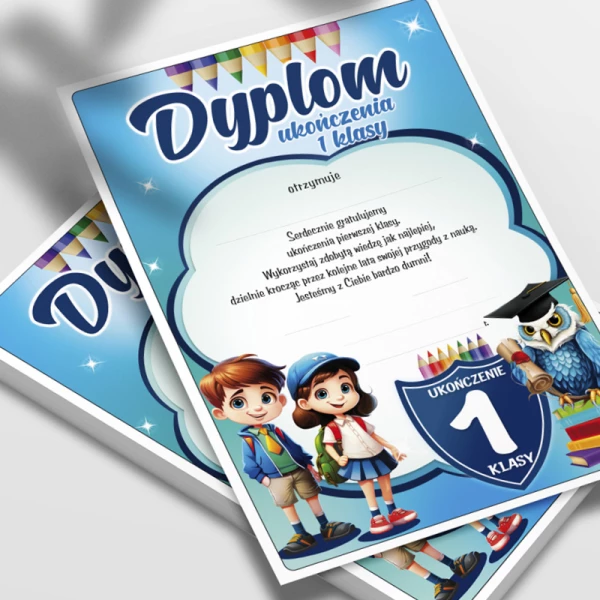 Dyplom Ukończenia 1 Klasy