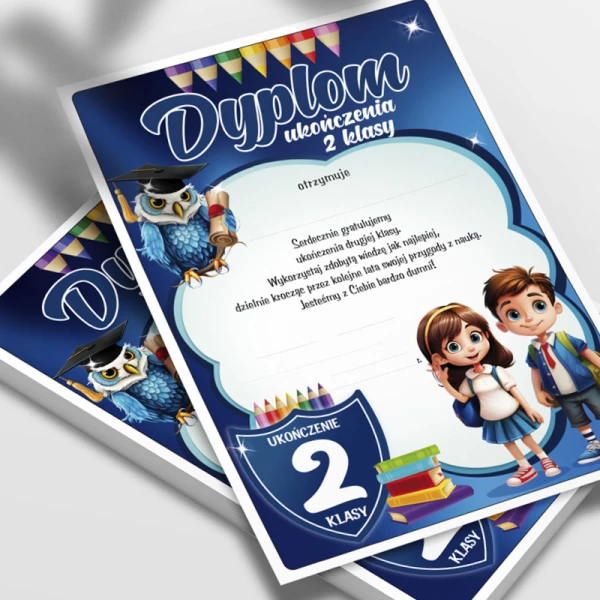 Dyplom Ukończenia 2 Klasy