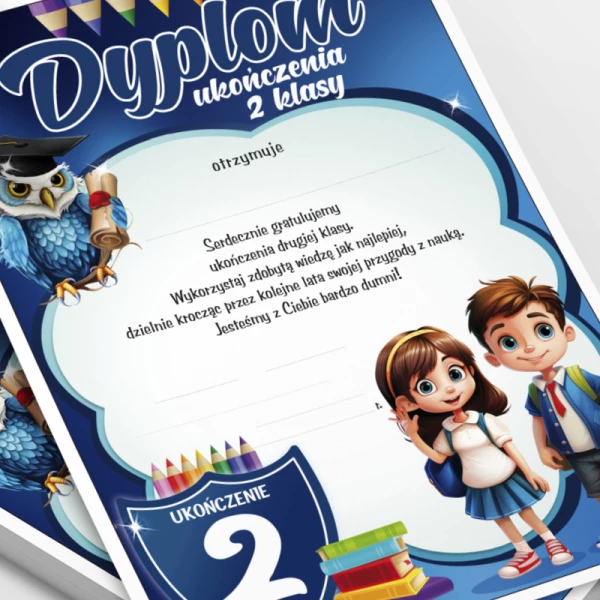 Dyplom Ukończenia 2 Klasy