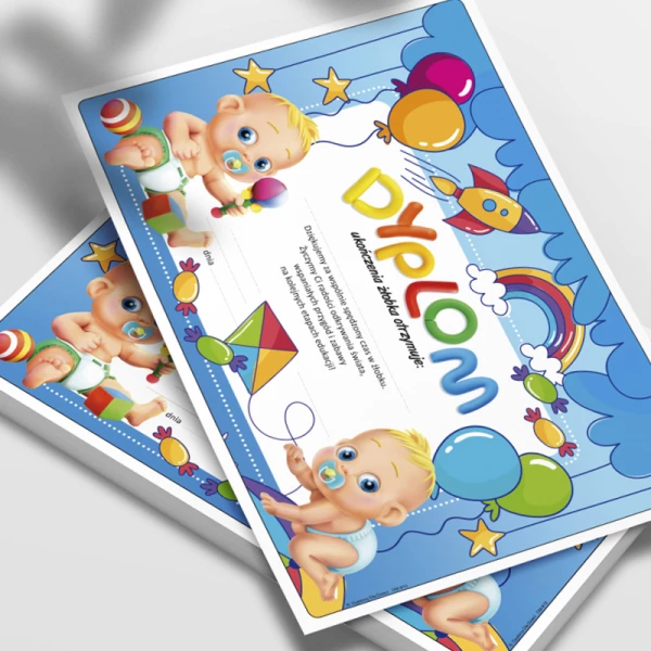 Dyplom Ukończenia Żłobka