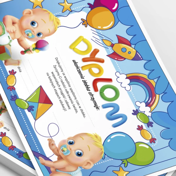 Dyplom Ukończenia Żłobka