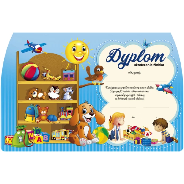 Dyplom Ukończenia Żłobka