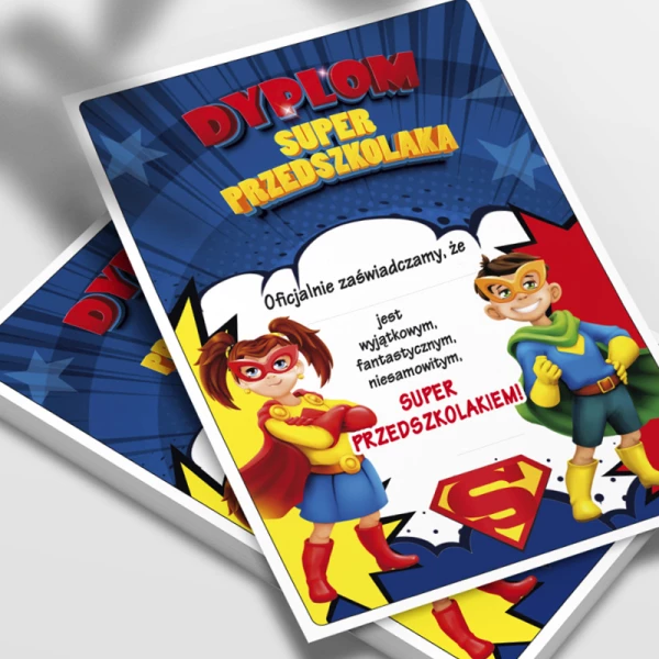 Dyplom Super Przedszkolaka