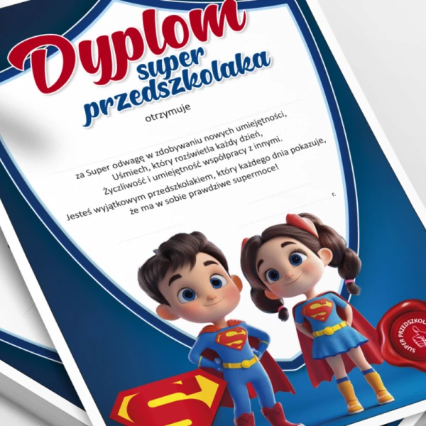 Dyplom Super Przedszkolaka