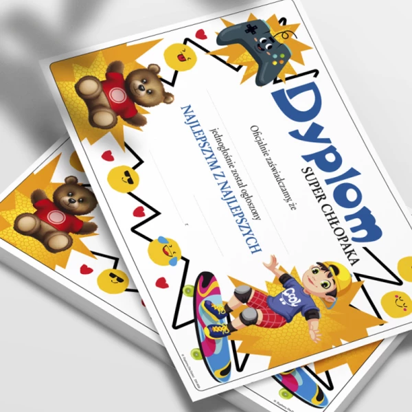 Dyplom Super Chłopaka