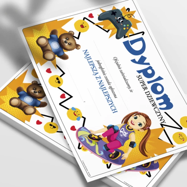 Dyplom Super Dziewczyny