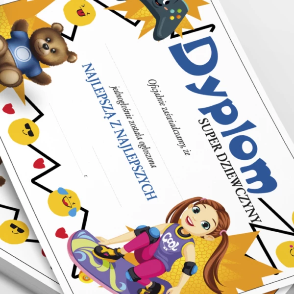 Dyplom Super Dziewczyny
