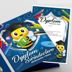 Dyplom Ukończenia 1 Klasy + Teczka