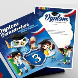 Dyplom Ukończenia 3 Klasy + Teczka