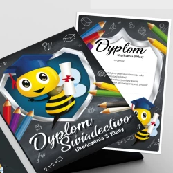 Dyplom Ukończenia 3 Klasy + Teczka