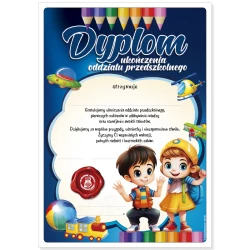 Dyplom Ukończenia Oddziału Przedszkolnego